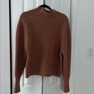 Elegant Tan Turtleneck Sweater